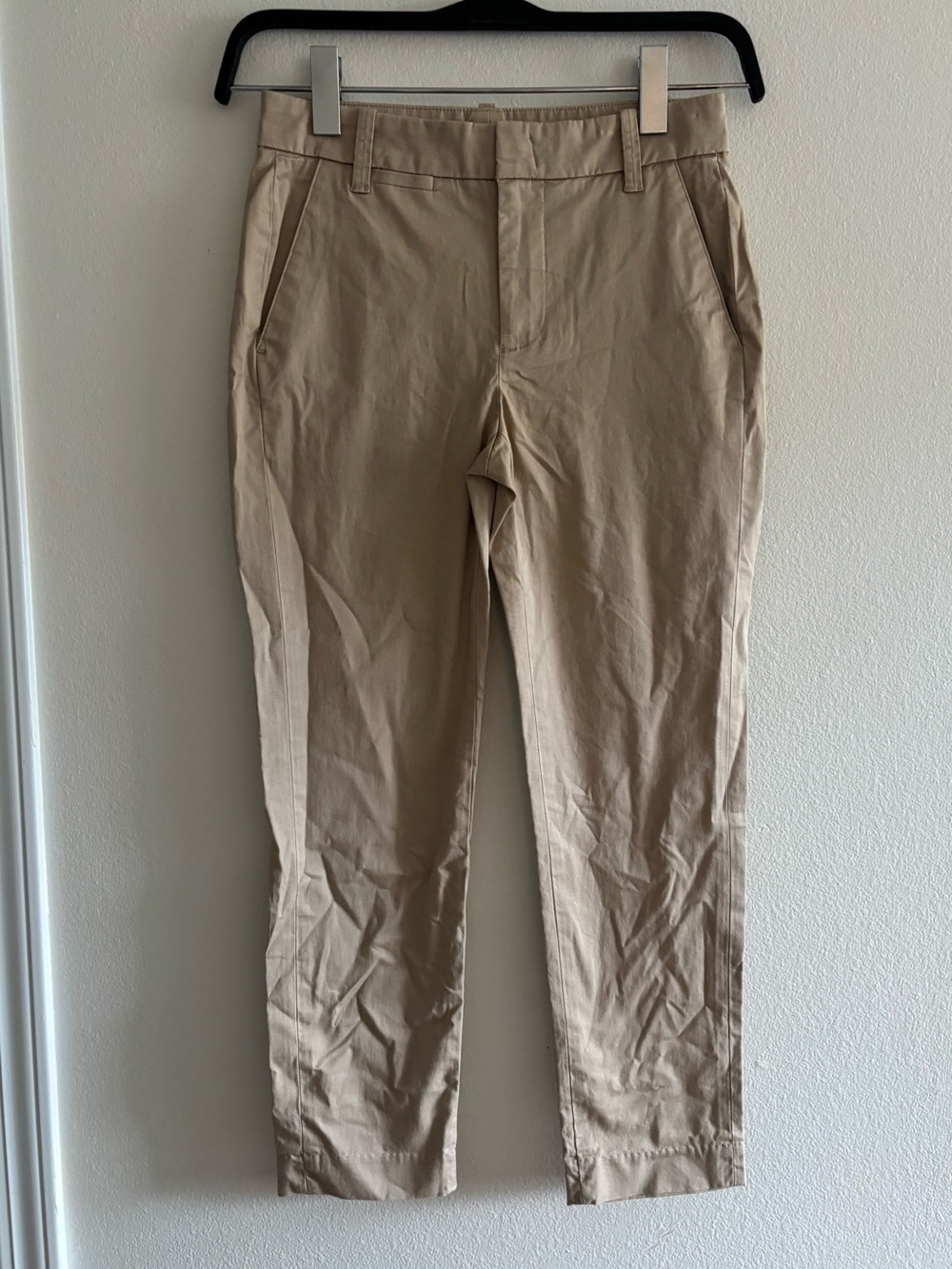 NWT Vince Tan Cotton Stretch Pants Size 0